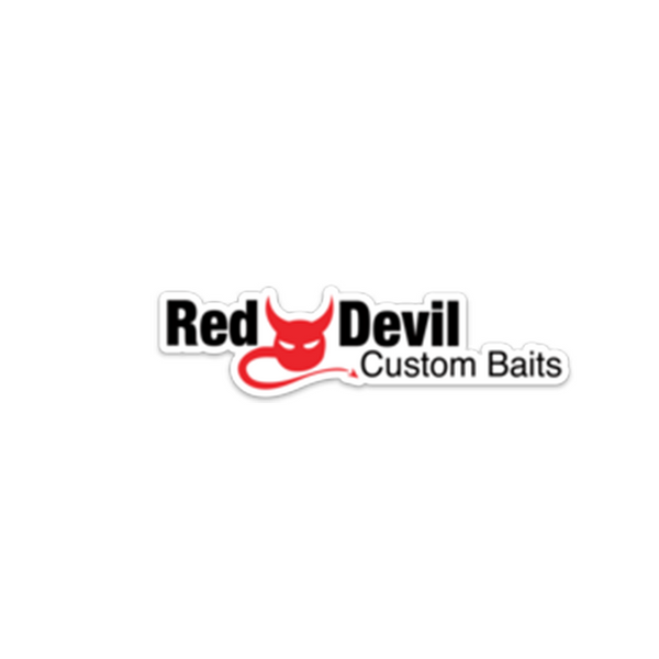 Red Devil Baits Logo Sticker