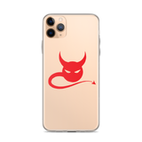 Red Devil iPhone Case