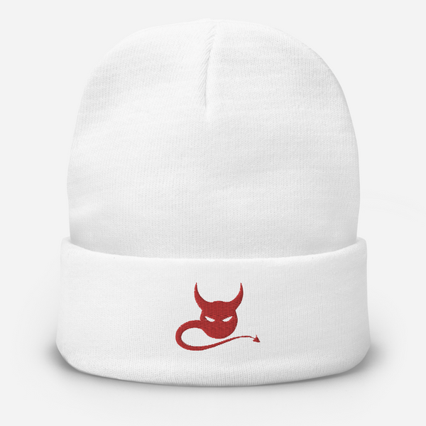 Red Devil Baits Embroidered Beanie