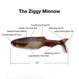 Ziggy Minnow, Brown Pearl